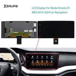 New 10.25inch C100HAT01.1 59.10C08.004 Screen For 2019-2024 Skoda Octavia IV MK4 5E3919605 23494073 Car Replacement LCD Display 
