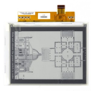 Original ED060SC4 ED060SC4(LF) 6" e-ink LCD screen For Pocketbook 301/603/611/612/613 PRS-505 Reader Display