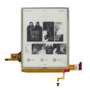 6" touch display screen carta 2 ED060XH7 with lcd backlight For Pocketbook touch Lux 3 PB626(2)-D-WW LCD Display