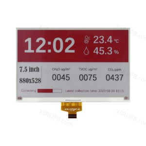 New HINK-E075A07-A0 7.5inch 24Pin 880x528 e-Paper E-ink raw Display Red Black White