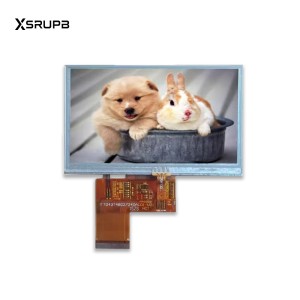 New 4.3 inch With touch MP5 GPS TFT LCD Inside Display Screen KD43G18-40NB-A1 KD43G18-40NB-A5 C430P T43P12