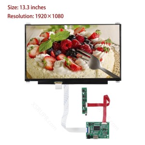 13.3 inch EDP LCD 1920X1080 FHD panel LCD DIY with EDP Controller board KIT U HDMI For Lattepanda,Raspberry Pi Banana Pi PC Display