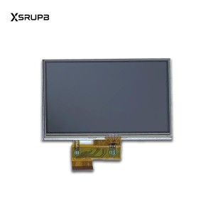 5.0 Inch 67Pin LCD Screen with Touch Screen A050FW03 V0 59.05A12.002 For Handheld Device GPS Replacement Screen Panel
