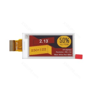 New 2.13" 4-Color FPC-7528B E Ink Display Module 250*122 Fast Refresh ePaper Screen 
