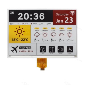 FPC-7705 10.2 Inch Color E Ink Display 960×640 4-Color SPI E-Paper Screen Module