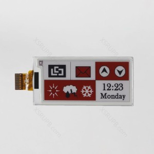 FPC-A005 2.9inch E-Ink raw display Red Black White three-color E-paper SPI Interface for Raspberry Pi wide viewing angle