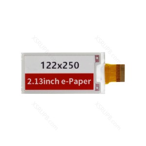 2.13” E Ink Display HINK-E0213A161-A2 250×122 Black White SPI Electronic Paper Panel ESL Screen