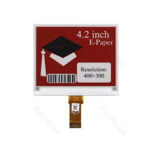 4.2 Inch E Ink Display HINK-E042A13-A0 400×300 Tri-Color SPI ePaper Module UC8151D ESL Panel