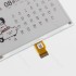 5.83-inch HINK-E0583A01-A1 24PIN SPI red, white and black e-paper LCD display