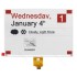 New Hink-E102A01-A2 10.2 Inch Large Size Digital Label E-Ink Display B/W/R SPI interface Big E-paper Screen 960x640