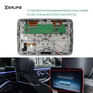 LS116T5LX01B 11.6 inch LCD DISPLAY for 2021 2022 Mercedes Benz W223 W222 S Class Car Rear Seat Entertainment Monitor Screen